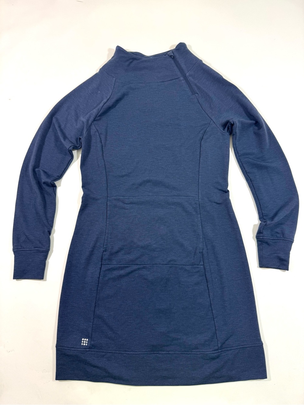 Title Nine Guthrie Dress Long Sleeve Blue